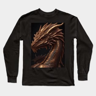 Golden dragon Long Sleeve T-Shirt